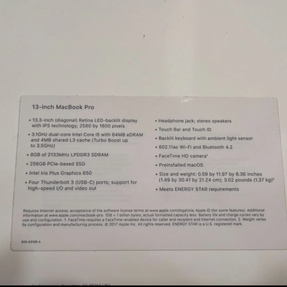 Apple macbook pro